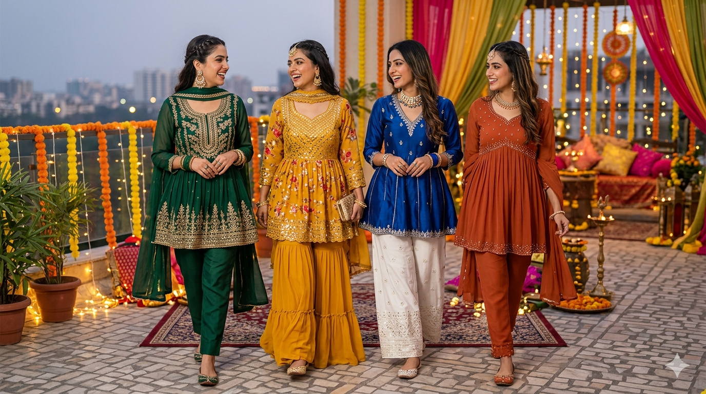 Trending Peplum Kurti Designs for Festive and Party Wear in 2026